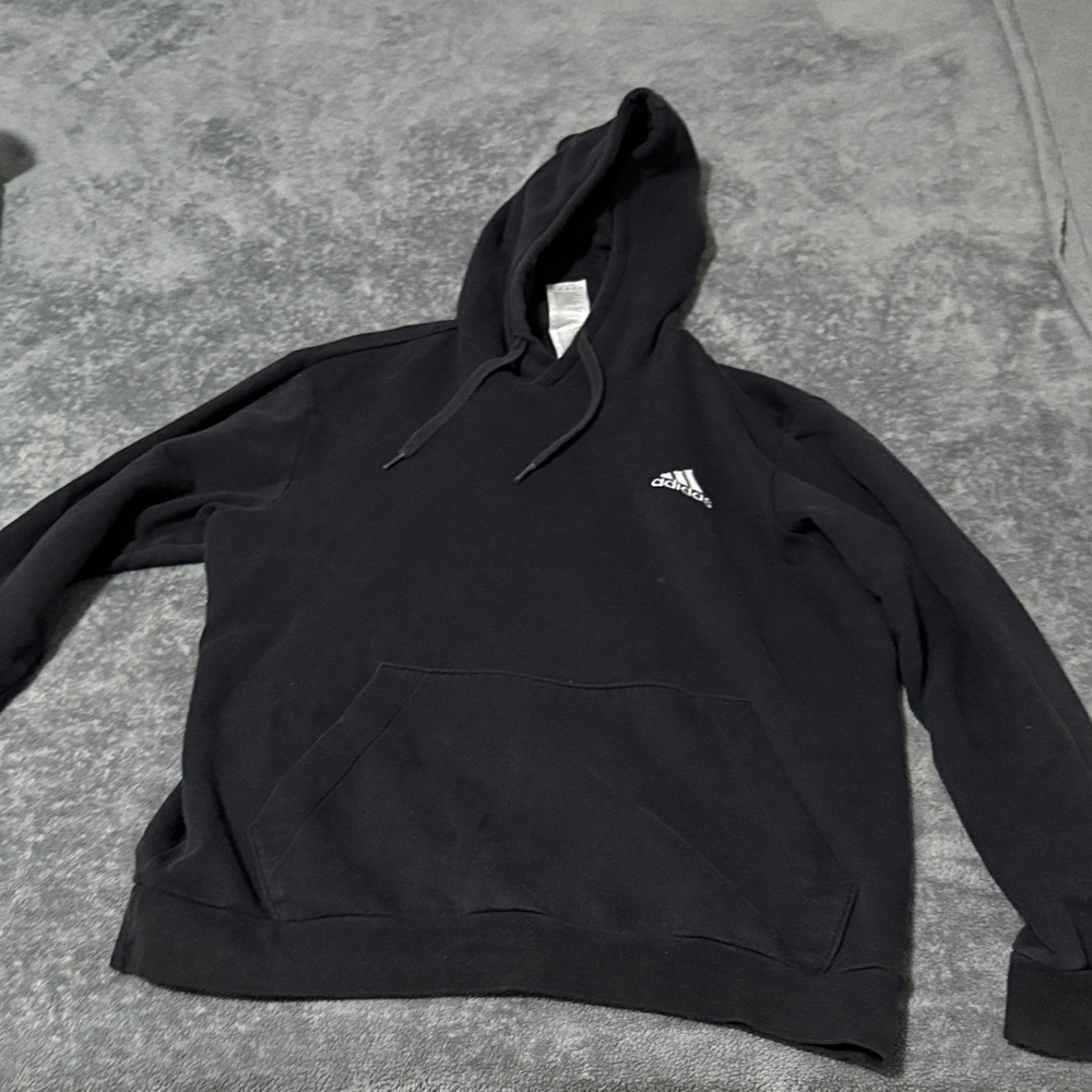 Adidas Men's Charcoal Hoodie